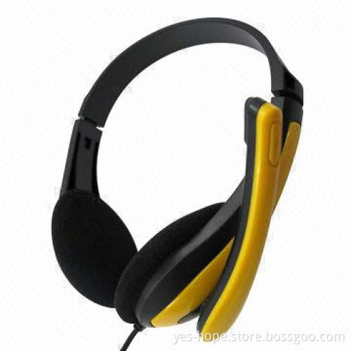 Fashionable Good Quality Feather Computer Headset